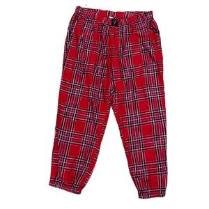 VICTORIA SECRET PLAID SLEEP JOGGERS W/ POCKETS